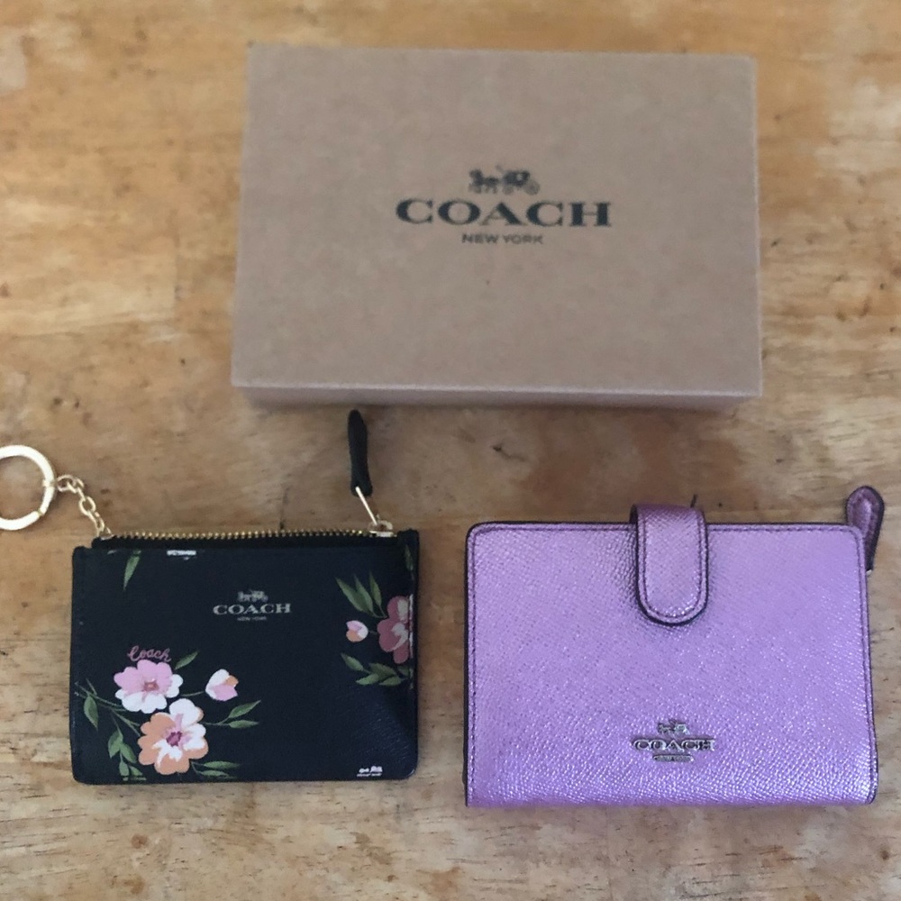 New Coach card wallet